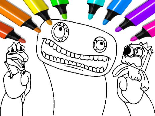 Omalovánky Garten of Banban Hry